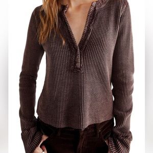 Free People FP One Colt Thermal in Mole